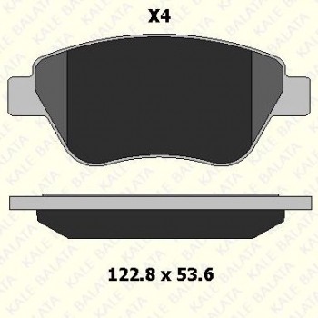 FREN BALATASI ÖN (*KABLOSUZ*) ALBEA 1,3-1,4-1,6/PALIO 1,3MJ-1,4/DOBLO 1,3MJ-1,4-1,9MJ/PALIO-ALBEA 1,2 16V/G.PUNTO-LINEA-FIORINO 1,4/STILO-BIPPER-NEMO-G.PUNTO-LINEA-FIORINO 1,3MJ 75BEY-LINEA 1,3MJ EURO5
