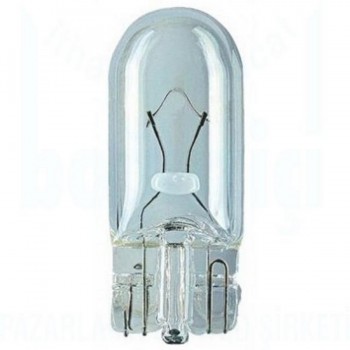 DİPSİZ AMPÜL (T10) 12V-5W (ORTA BOY)(EM PARK İÇİN)