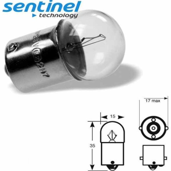 67 AMPÜL 12V-10W DİPLİ KÜÇÜK (GERİ VİTES-PARK İÇİN)