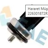 KİLOMETRE SENSÖRÜ VE HARARET MÜŞÜRÜ SOKETİ CLIO-KANGOO-MEGAN-DACIA