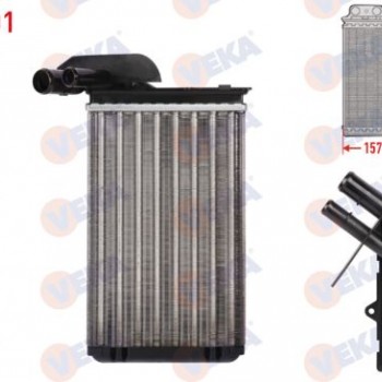 KALORİFER RADYATÖRÜ MEKANIK RENAULT R19 1.4 1988-2001 (157X234X42)