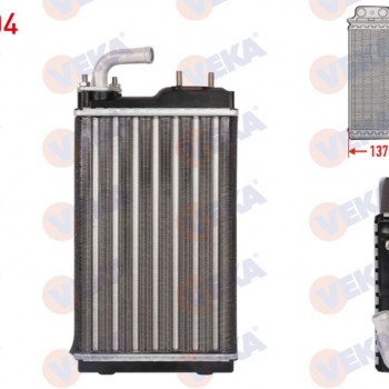 KALORIFER RADYATORU BRAZING PLASTIK KAZAN FIAT DOGAN 1.6 1993-2002