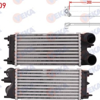 TURBO INTERCOOL RADYATÖRÜ TRANSIT COURIER 1.5 TDCI 2014-