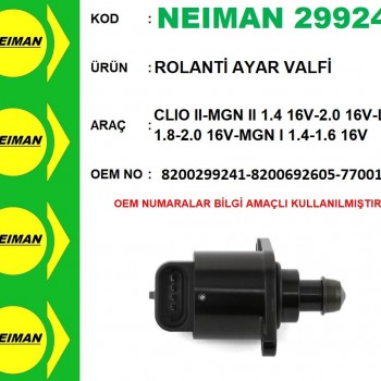 ROLANTİ SENSÖRÜ (GENİŞ UÇLU) CLIO-MEGAN1 1,4-1,6 16V (K4M)/LAGUNA 1,8-2,0