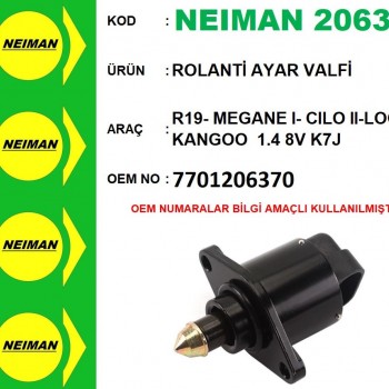 ROLANTİ SENSÖRÜ CLIO-MEGANE-KANGOO 1,6 8V K7J (KCOH)