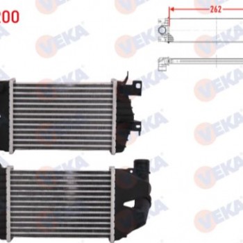 TURBO INTERCOOL RADYATÖRÜ ASTRA H 1.3 CDTI 2004-2010