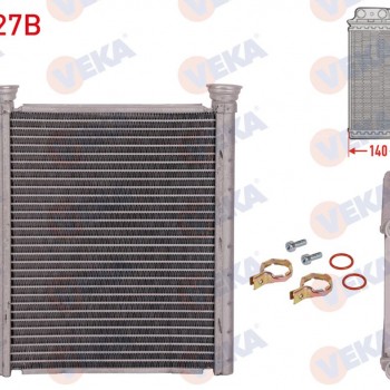 KALORIFER RADYATORU BRAZING RENAULT CLIO V 1.0 TCe - 1.0 SCe - 1.3 TCe - 1.5 BLUE DCI 2020-