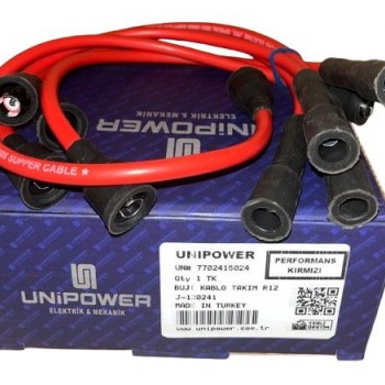 *PERFORMANS* (KIRMIZI) BUJİ+BOBİN KABLOSU TAKIM R12-TOROS