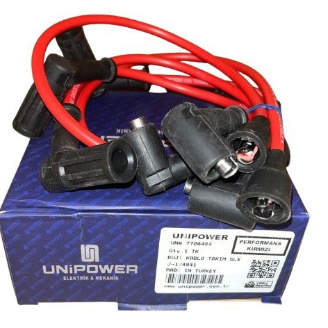 *PERFORMANS* (KIRMIZI) BUJİ+BOBİN KABLOSU TAKIM SLX / (94 DKŞ) PİJ MOTOR İÇİN