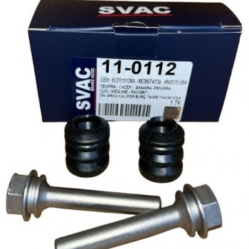 ÖN-ARKA KALİPER CİVATA TAKIMI (**KISA**) TEMPRA-CADDY-SAMARA-PRIMERA-CLIO-MEGANE-FAVORIT