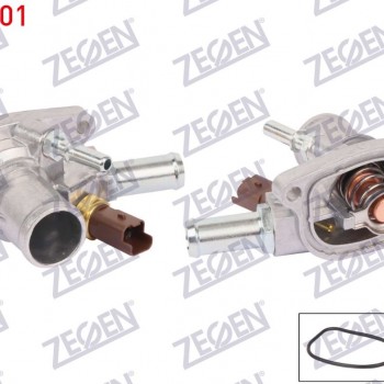 TERMOSTAT KOMPLE MUSURLU 88 C DOBLO 1.4 2010- / LINEA 1.4 2007- / FIORINO 1.4i 2007- / EGEA 1.4 16v 2015-