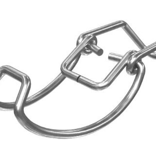 HAVA FİLTRE MANDALI (BEYAZ METAL) SERÇE-M131-DKŞ-SLX