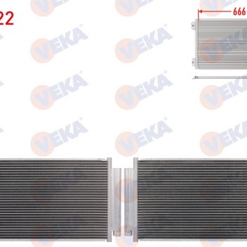 KLIMA RADYATORU FIAT EGEA 1.3 MJT M-T 2015-