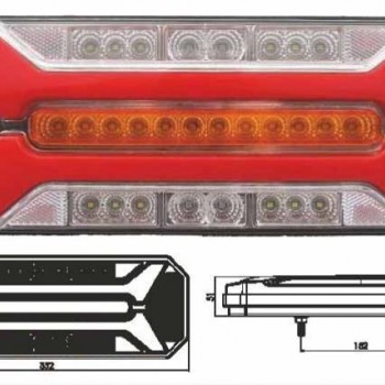 STOP LAMBASI LED DİNAMİK SİNYALLİ 12-24V - ÜNİVERSAL