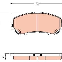 FREN BALATA ON NISSAN QASHQAI 2014- / X-TRAIL 2013-/ RENAULT KADJAR 2015- / MEGANE IV 2016- / TALISMAN 2015-