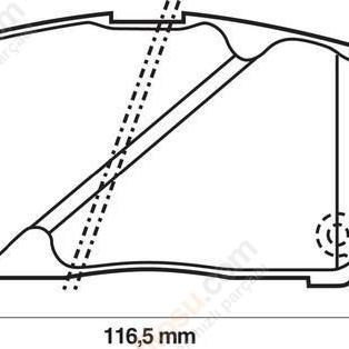 FREN BALATASI ÖN COROLLA VERSO 1,4-1,6/GELLY
