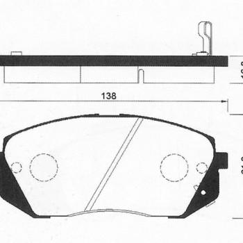 FREN BALATASI ÖN H1 2,5CRDİ 08-