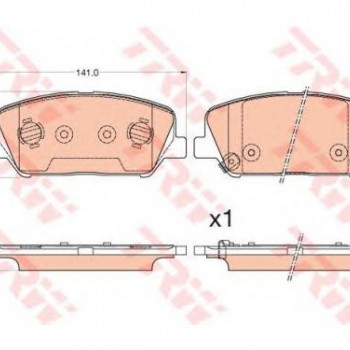 FREN BALATASI ÖN İ30 12-/İ40/ELENTRA 11-/KIA CEED