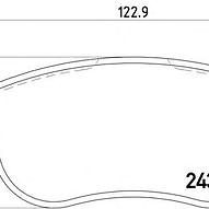 FREN BALATASI ÖN PALIO-ALBEA 1,2 8V-16V 02-/PALIO-ALBEA 1,4 8V 04-/P107/G.PUNTO 1,3MJ 06-08