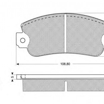 FREN BALATASI ÖN UNO 60/PANDA/LANCIA