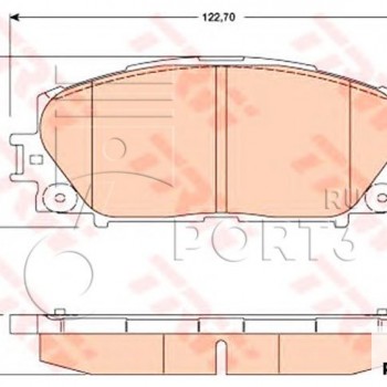 FREN BALATASI ÖN YARIS 1,0 VVTİ 06-