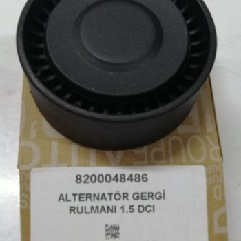 GERGİ RULMANI (PLASTİK) CLIO-KANGOO-MEGAN2-LOGAN1,5DCİ/P206-P207-P301-P307-P406-C-ELYSEE-C2-C3-C4-FIESTA-FOCUS 1,4-1,6HDİ/P307 1,4HDİ (01-05) 1,6HDİ (05-09) P1007 1,4HDİ/CADDY-TRANSPORTER 1,9TDİ (DIŞ:65MM)(EN:26MM)(İÇ:17MM-6203)(17X65X26)(BREDA BRE RULMAN